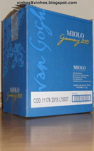 caixa de vinho miolo