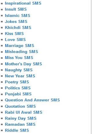 Sms Messages