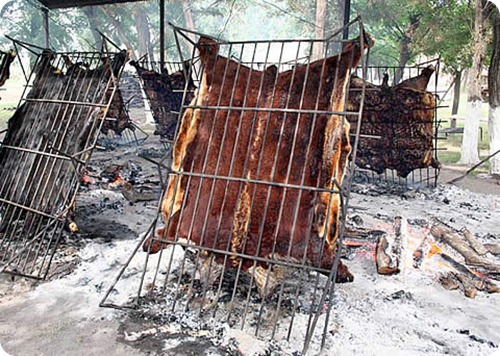 asado con cuero