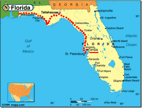 A Vida Bela TAMPA Florida - Mapa%252520florida%252520tampa Thumb%25255B1%25255D 