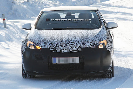 Spy Shots New Opel Astra Convertible Caught Out in the Open Again