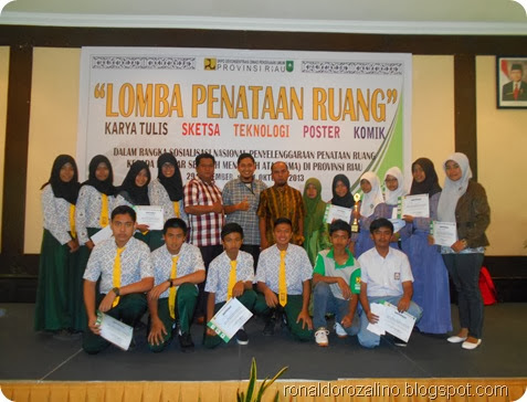 Tim Lomba Penataan Ruang dari Kabupaten Kuantan Singingi di Taja Dinas PU Pov Riau