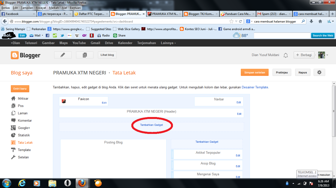 Add Gadget Add Gadget