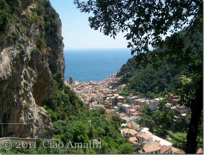 Ciao Amalfi View of Amalfi from Above