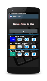 TunoDroid Calendario de Turnos(圖6)-速報App
