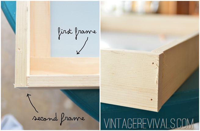 How To Make A Shadow Box @ Vintage Revivals