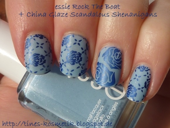 essie Rock The Boat Stamping 2