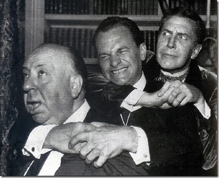 Alfred-Hitchcock-James-Gregory-and-Vincent-Price