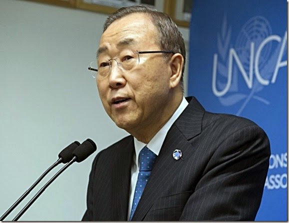 UN Gen Sec Ban Ki-moon