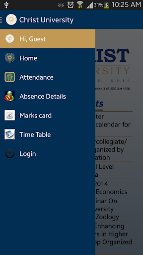 Christ University Student App