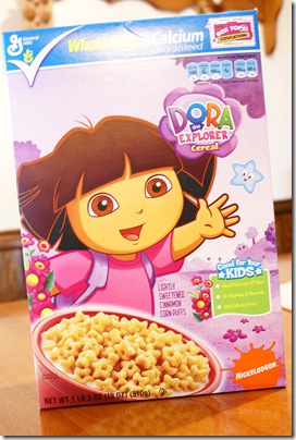 Dora Cereal