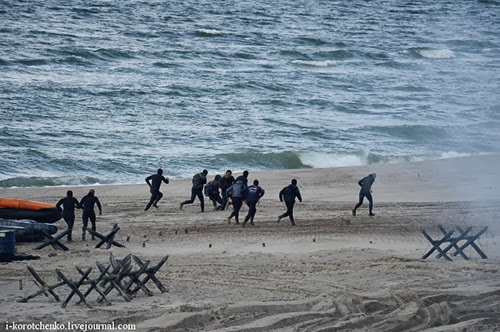 "Запад-2013": Высадка на побережье