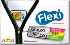 cara berlangganan paket internet flexi evdo