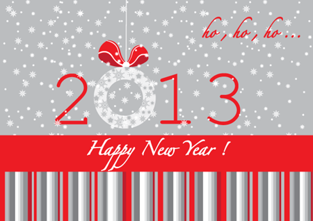 вектор 2013 новый год