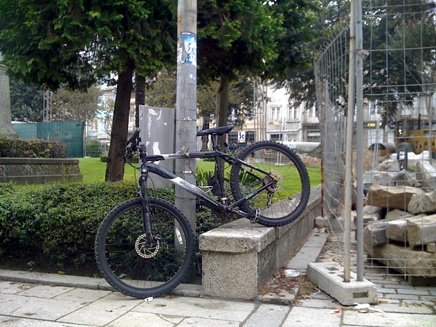 Estacionamento para bicicletas