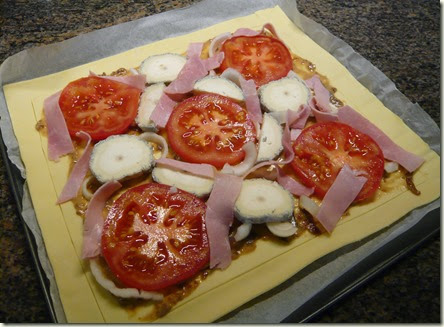 tomato, ham and goat's cheese tart2