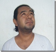 gilberto barrera aranda de 27 años de edad condomcilio en la colonia 24 de febrero  fue detenido por abrio inpertinente