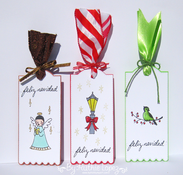Color Paws - Tags de Navidad - Christmas tags - Ruthie Lopez 2