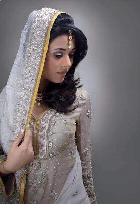 Pakistani Brides Hairstyles and Makeup