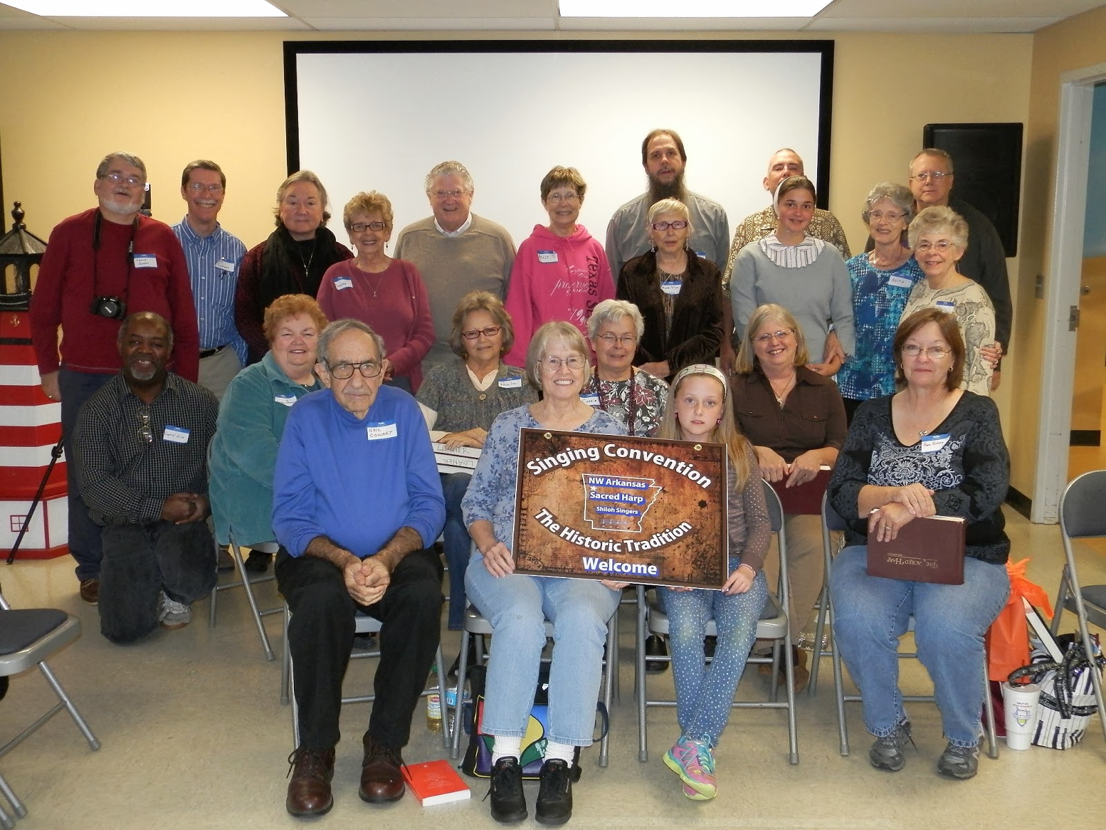 Shiloh Sacred Harp Singers of NW Arkansas 2013