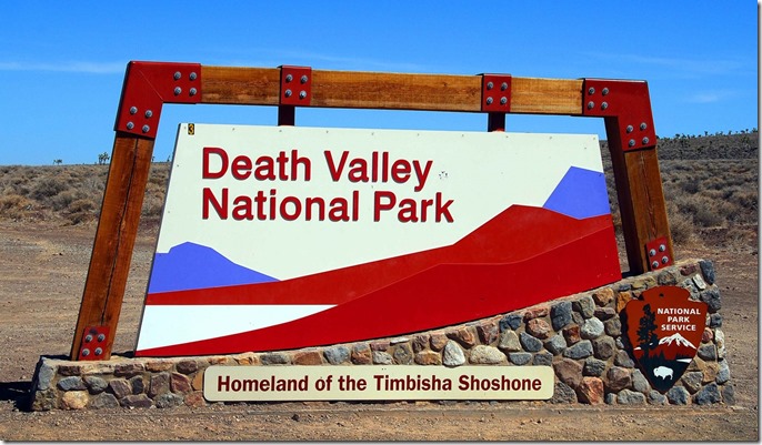 Death Valley Sign