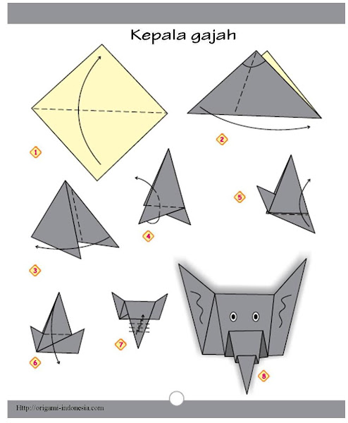 48 Gambar Binatang Dari Origami Gratis Terbaik