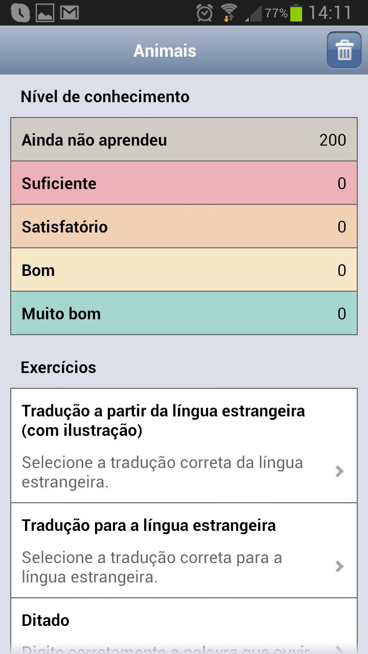 Aprenda inglês Screen 3
