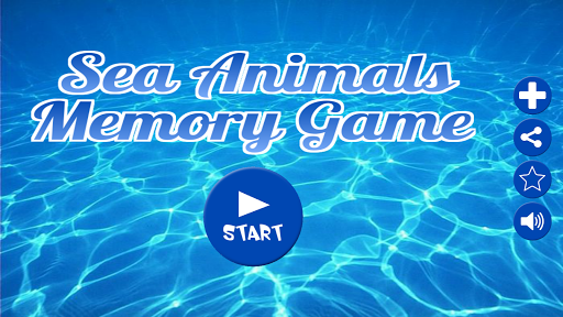 Sea Animals Memory Game