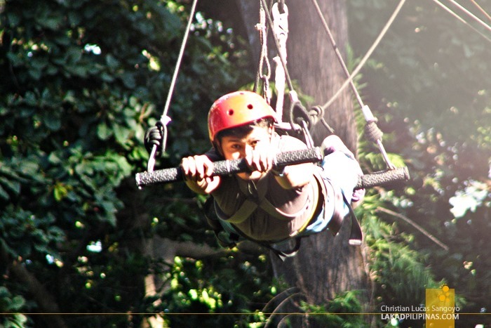 Superman Ride at Subic's Tree Top Adventure