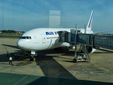 Avion Air France la Bangkok