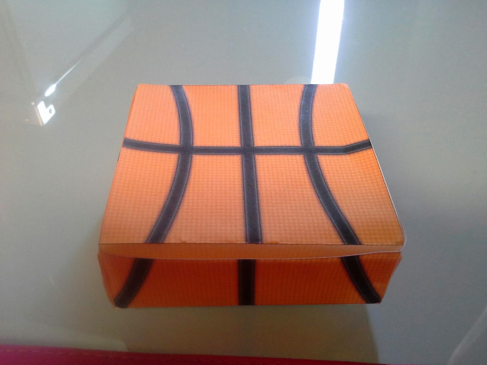 365 Days of Paper Craft By Lisa Day 18 Origami Basketball Box