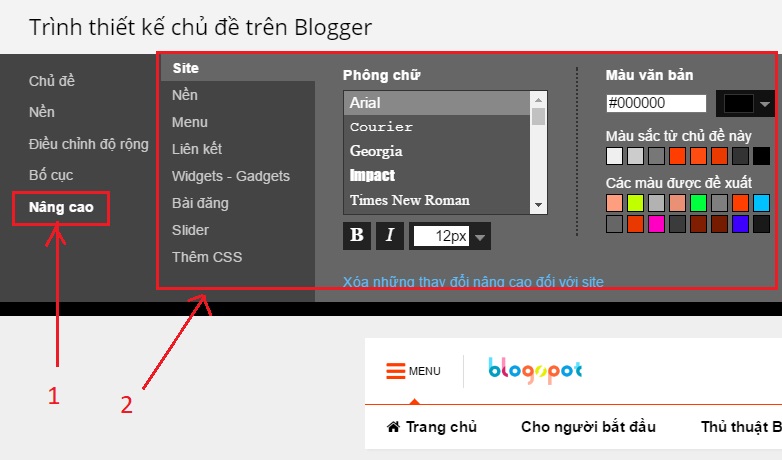 Tùy chỉnh mẫu giao diện blogspot tuy chinh mẫu giao diện blogspot