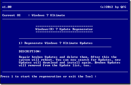 Windows Update Regenerator