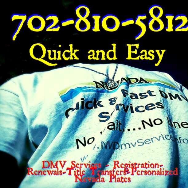 DMV Car Registration Services - Las Vegas Nevada: May 2014