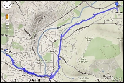 Bathampton Map