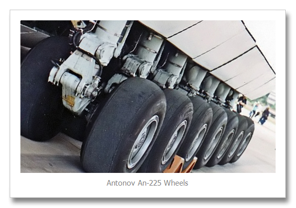 World Biggest Aircraft - Mriya Wheel