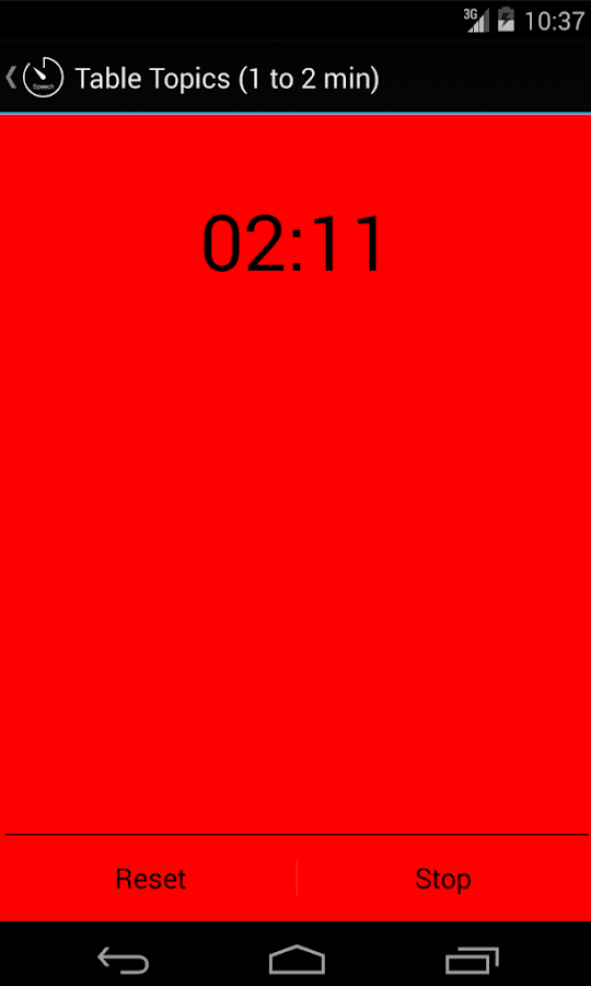 Simple Speech Timer Android Apps on Google Play