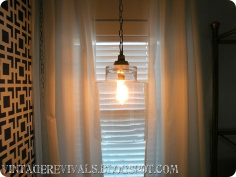 Hanging Glass Light