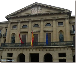 Palacio de la Diputación - Fachada occidental - Pamplona