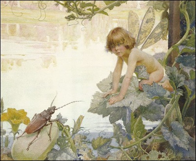 Arthur Herbert Buckland (1870-1927), The Fairy and the Beetle