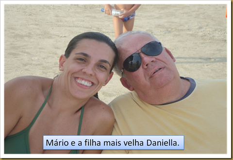 Mario e filha Daniella
