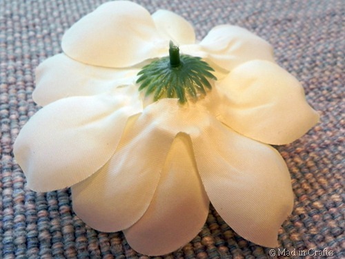 hot glue additional petals to back of flower