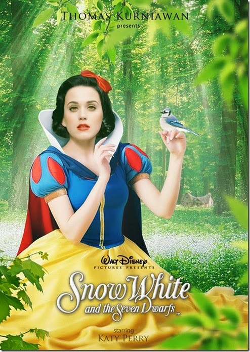Katy Perry como Blanca Nieves