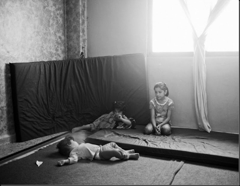 Syrian refugee children living in a rented apartment in East Amman. (Moises Saman/Magnum Photos for Save the Children)