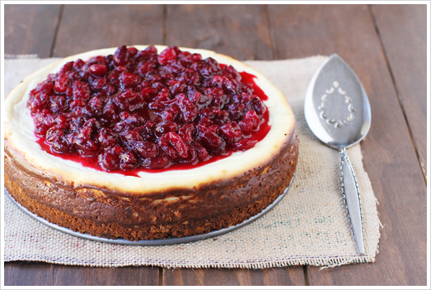 Cranberry goat cheese cheesecake 2