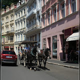 Kutsche in Karlovy Vary