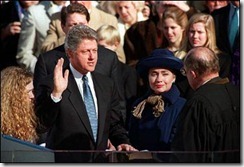 President Clinton Swearing In