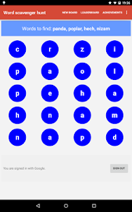 Free Word scavenger hunt APK