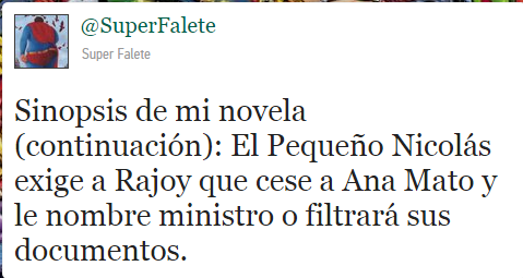dímite Ana Mato humor