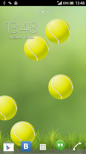 【免費個人化App】H Screen Balls Live Wallpaper-APP點子